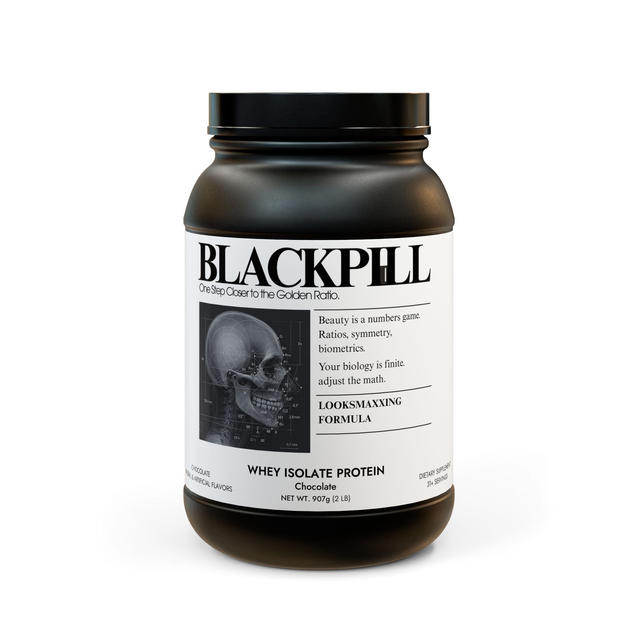 BLACKPILL™ Whey Isolate Protein Supplement (907g, 2lb)