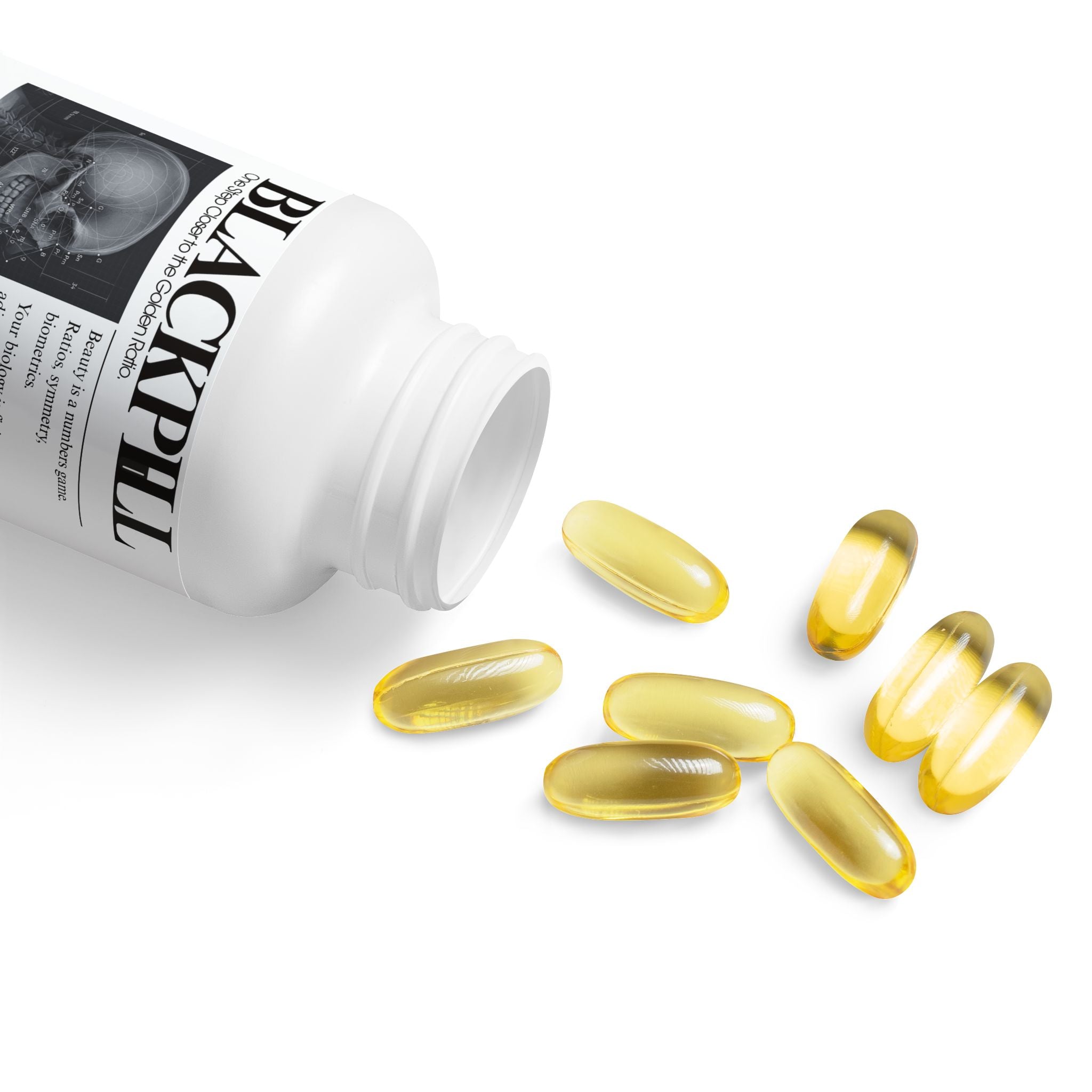 BLACKPILL™ Omega 3 Fish Oil Supplement (60 Softgels)