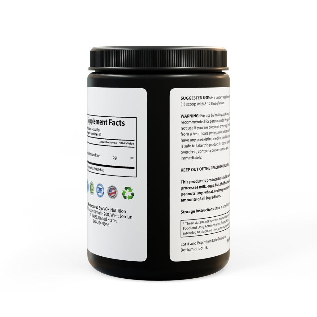 BLACKPILL™ Creatine Monohydrate Supplement (300g, 10.58oz)