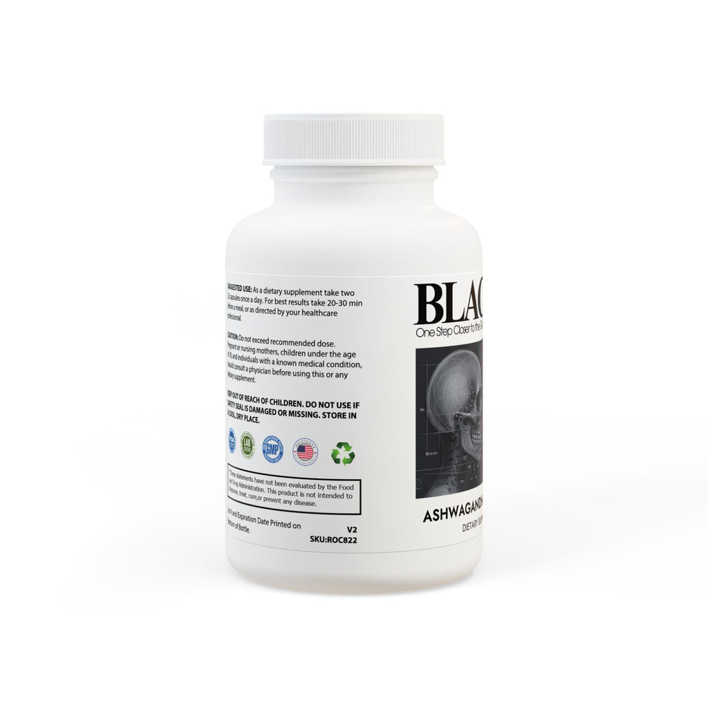 BLACKPILL™ Ashwagandha and Black Pepper Supplement (60 capsules)